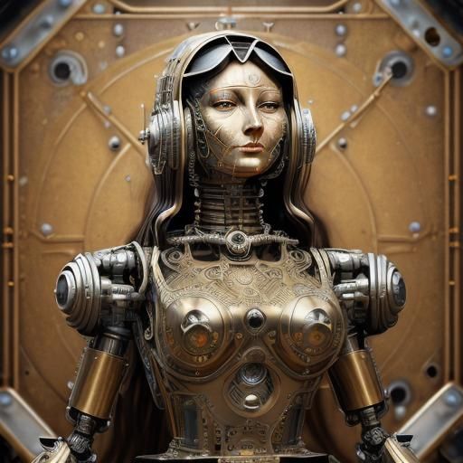 Steampunk Mona Lisa