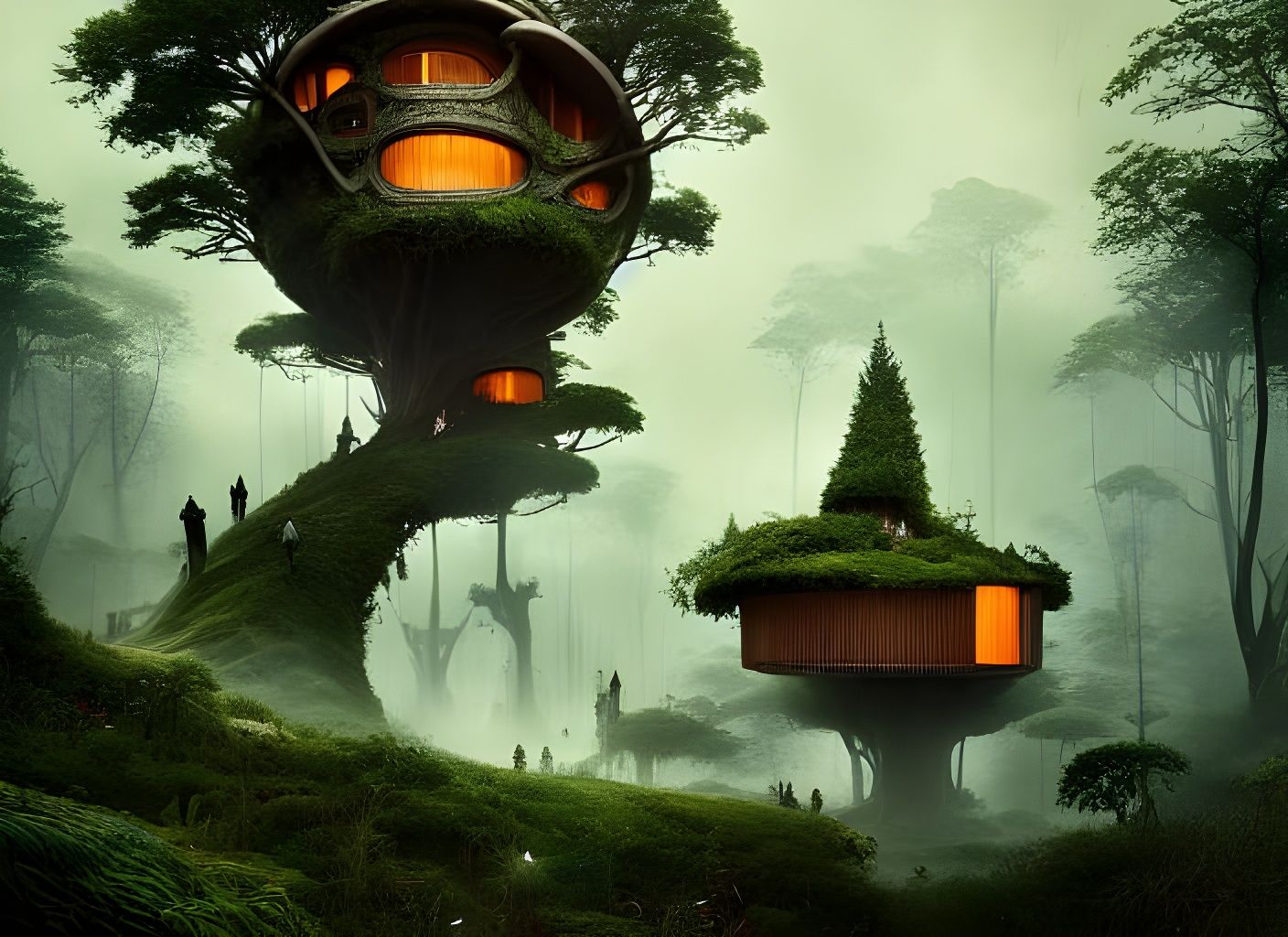 Highrise Hobbit Houses on the Tree of Life