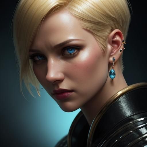 Centipede Crawling from Ear: Hyperrealistic Close-Up