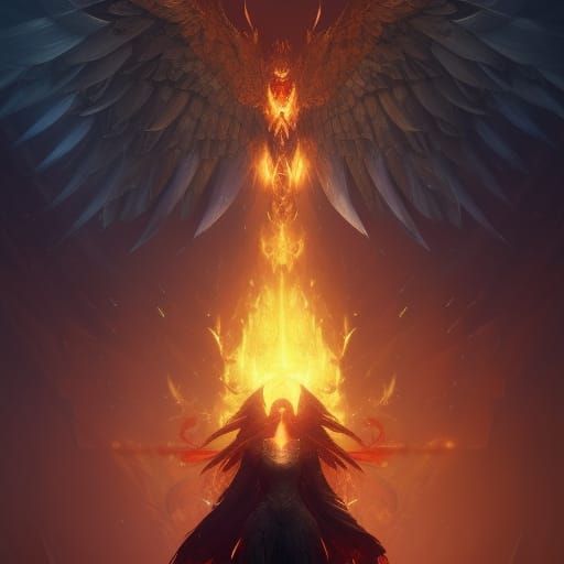 Final Phoenix: Dark Fantasy Concept Art