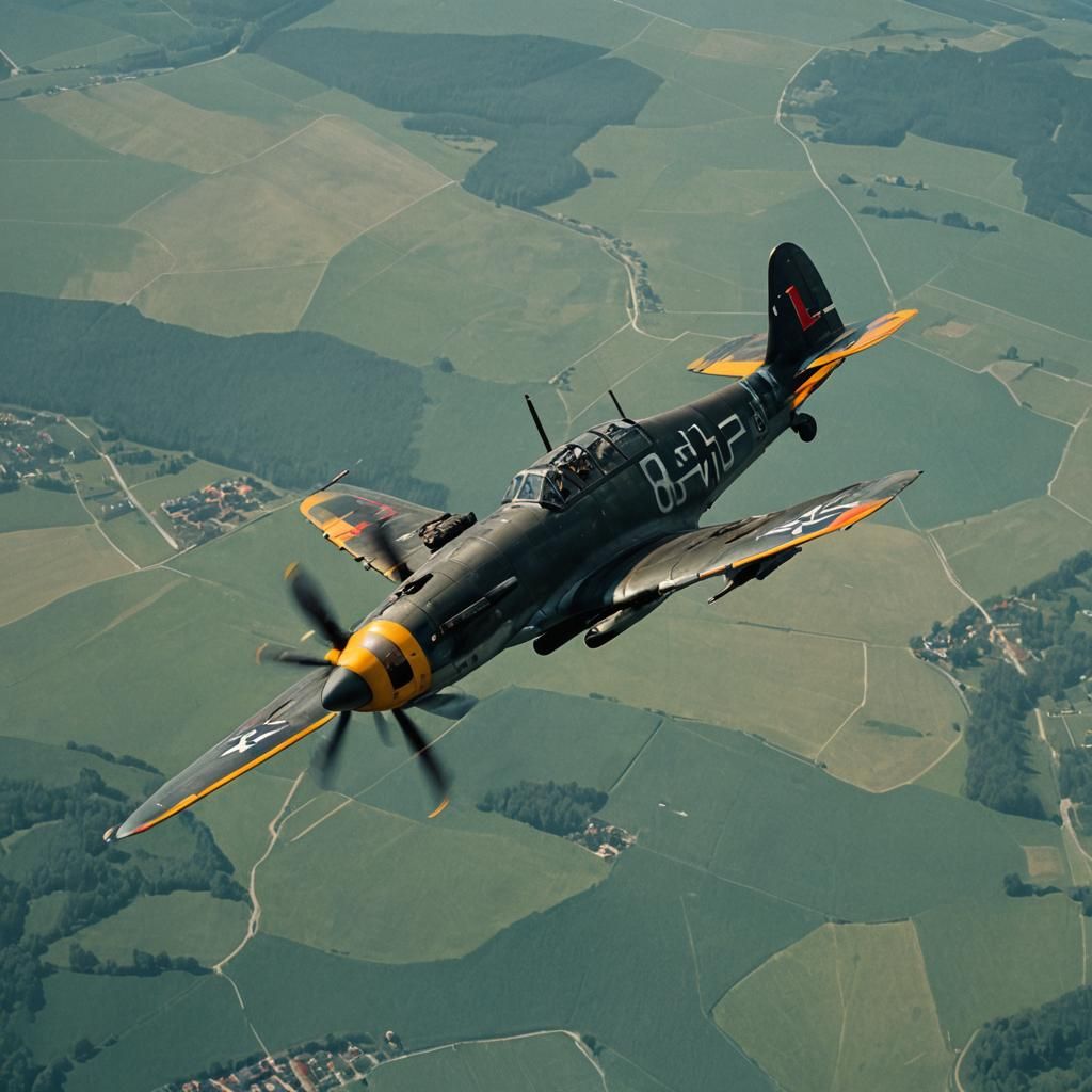 Cinematic Ju87 Stuka Dive Bomber Cockpit View