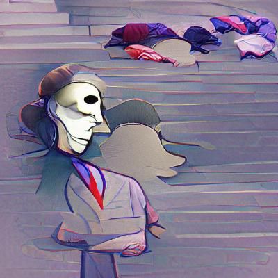 A Fallen Figure: Scene of Conflict