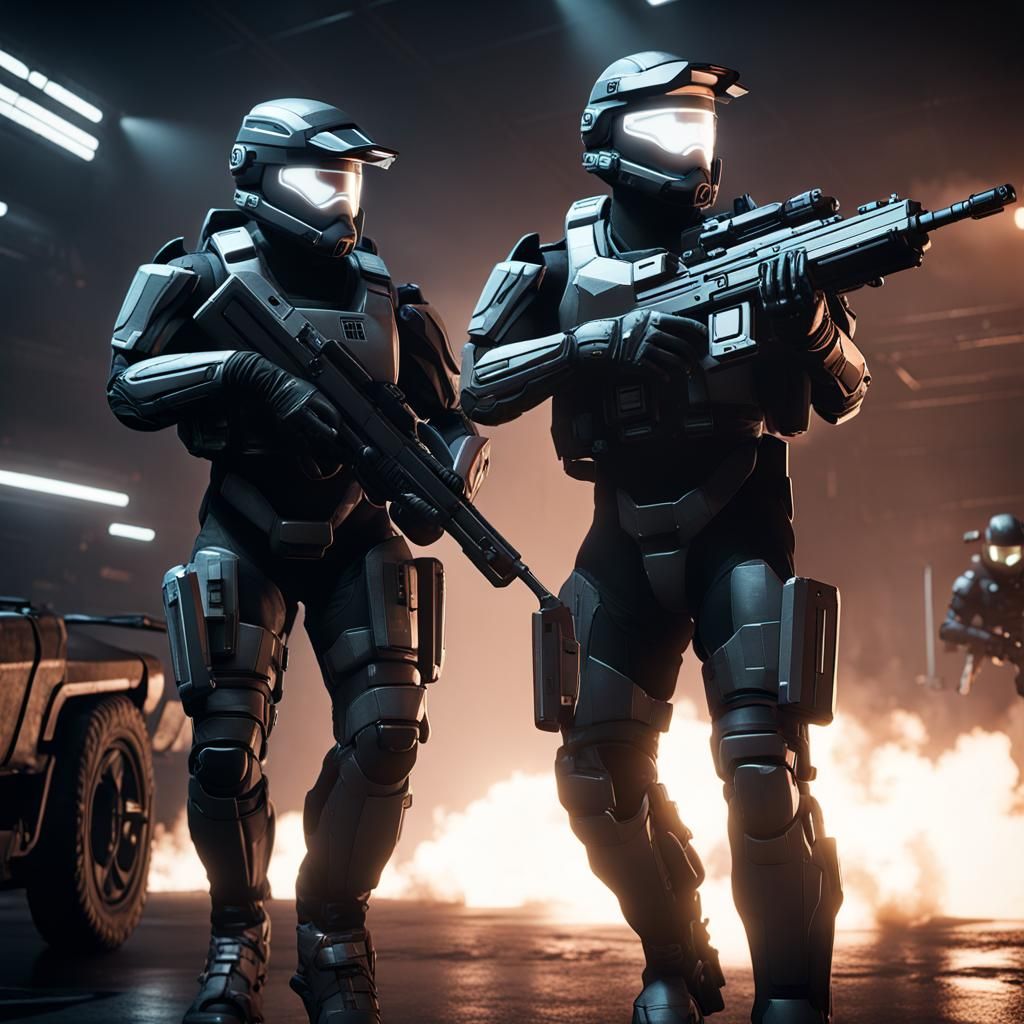 Alpha Nine: Sci-Fi Soldiers in Cinematic 3D