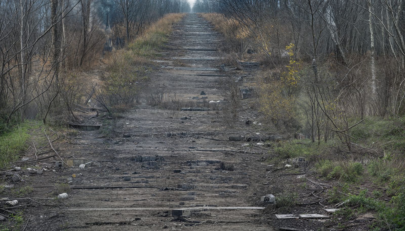 Chernobyl's Dark, Hostile, Post-Apocalyptic Landscape