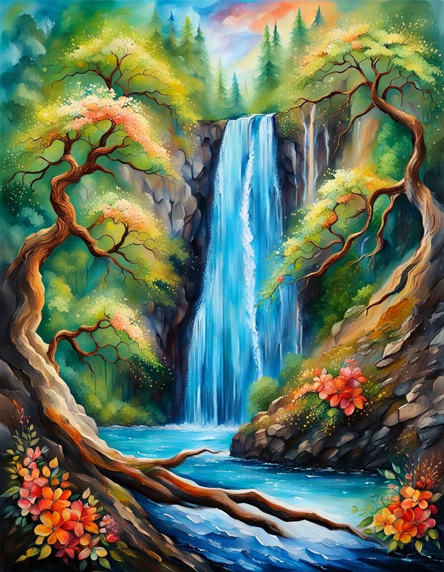 💠💠🦋EPIC WATERFALL, WATERFALL-CASCADES, WATERFALLS🦋💠💠