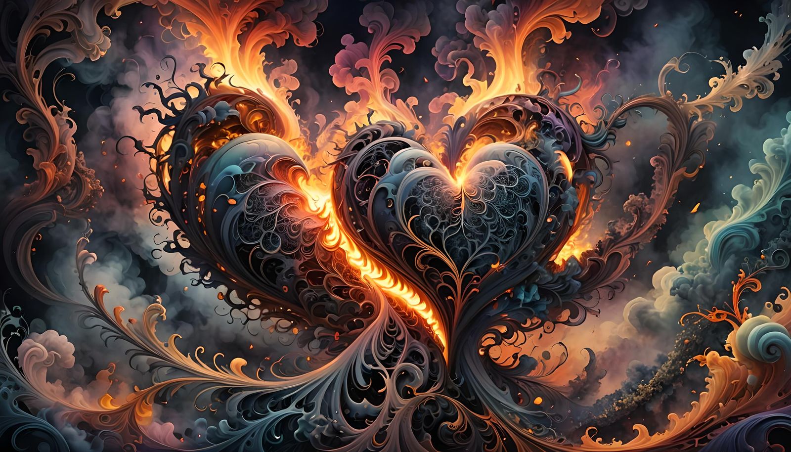 emotions hidden within the heart