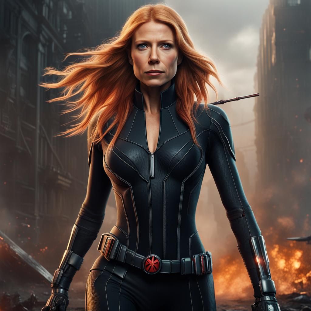 Gwyneth Paltrow as Black widow.