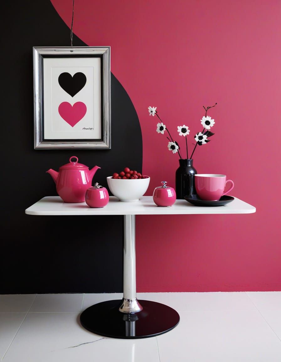 Retro Chic Home Decor in Pastel Hues