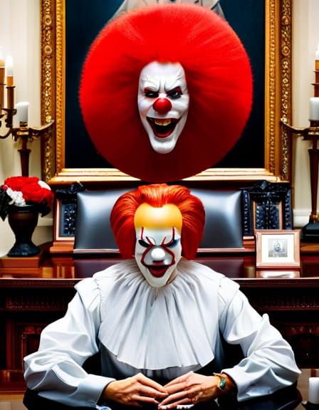 Changing the face of politics, its Pennywise !