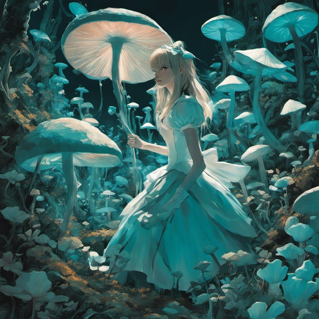 Alice en mushroom land