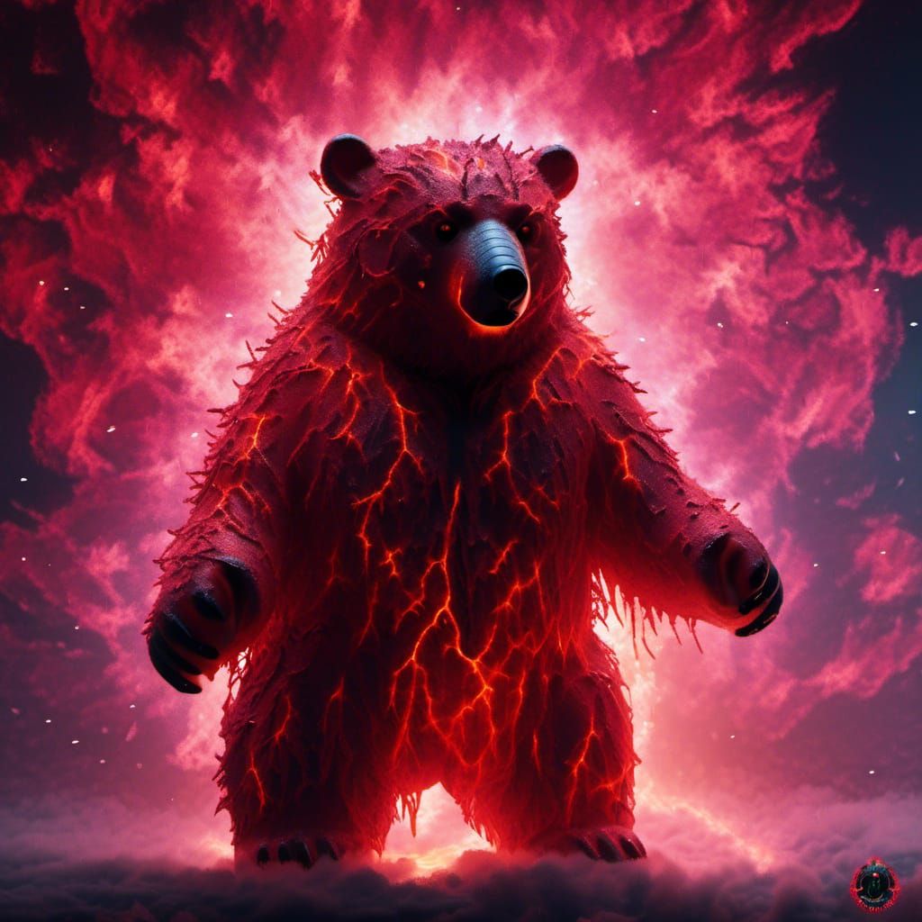 Mutated Bear Cub in Electrical Storm