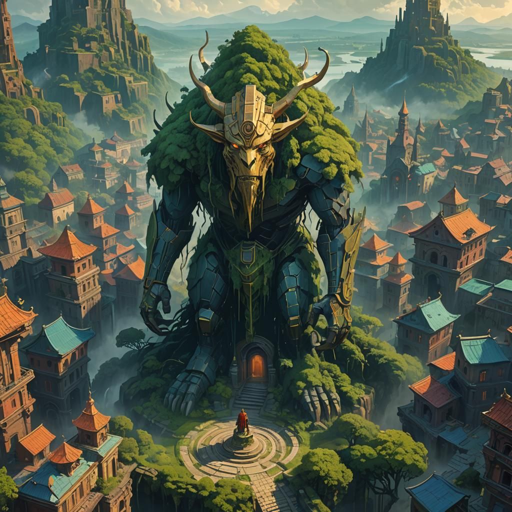 Dynasore in Mystical City Concept Art