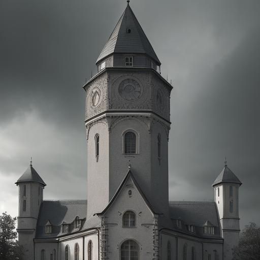 Hyperrealistic Cream Cake Tower in 64 Megapixels