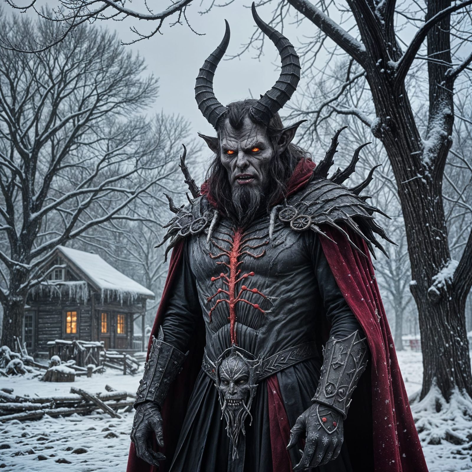 A Dark Winter's Tale: Krampus' Corrupted Holiday Realm