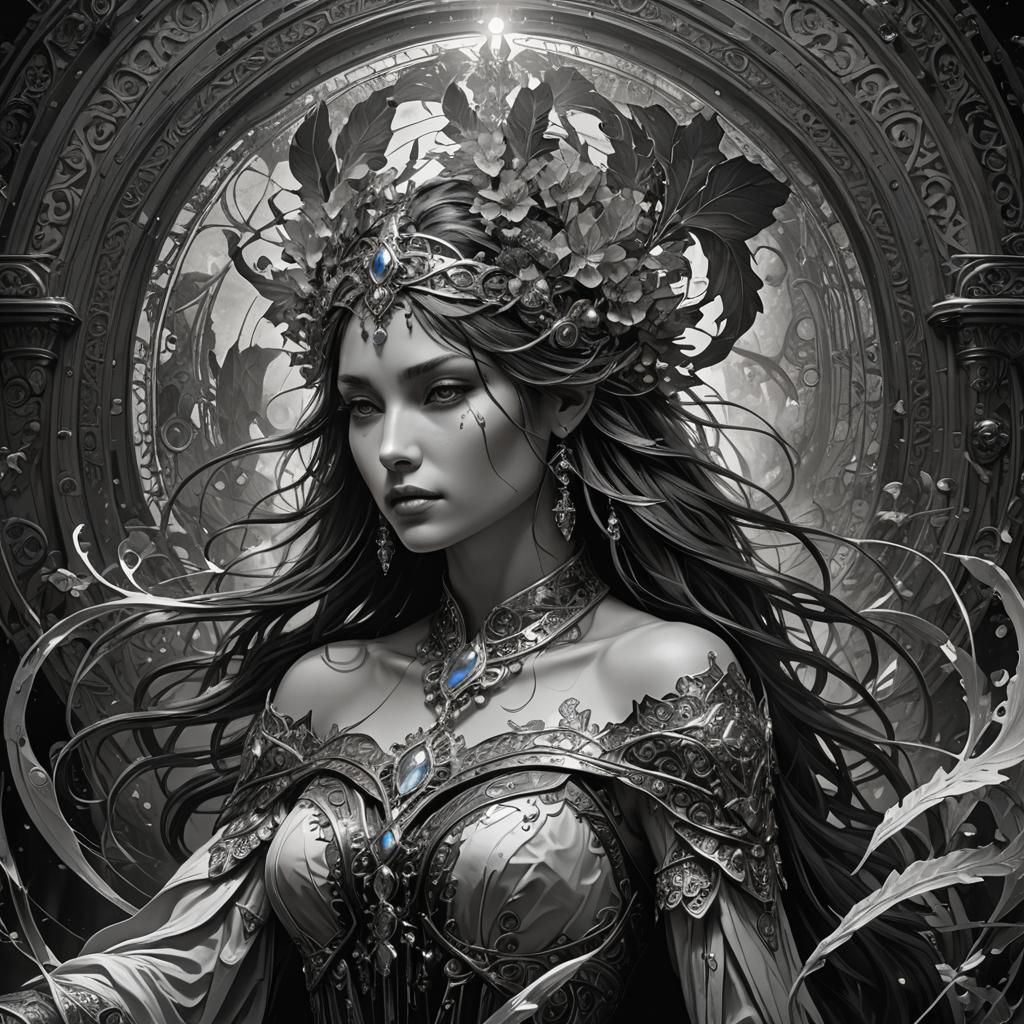 Black and White Portrait