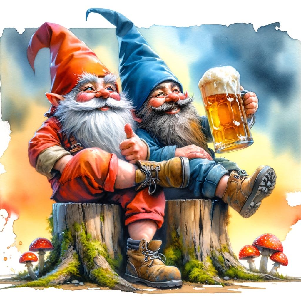 Well, it's a heatwave, why don't we have a nice cold beer ? ...