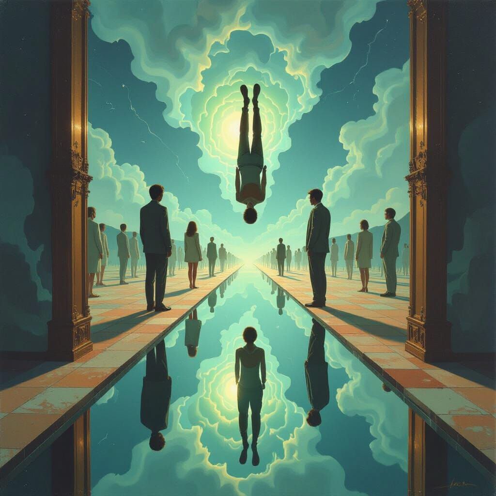 Surreal Mirror World: Inverted Reality as Escher & Magritte ...