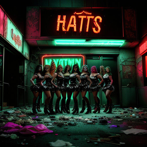 Punk Rock Rebels Perform in a Glowing Post-Apocalyptic Night...