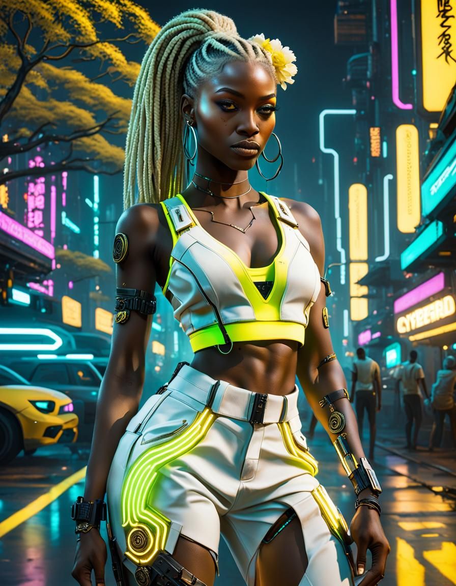 Black Character Design (Cyberpunk RED) III