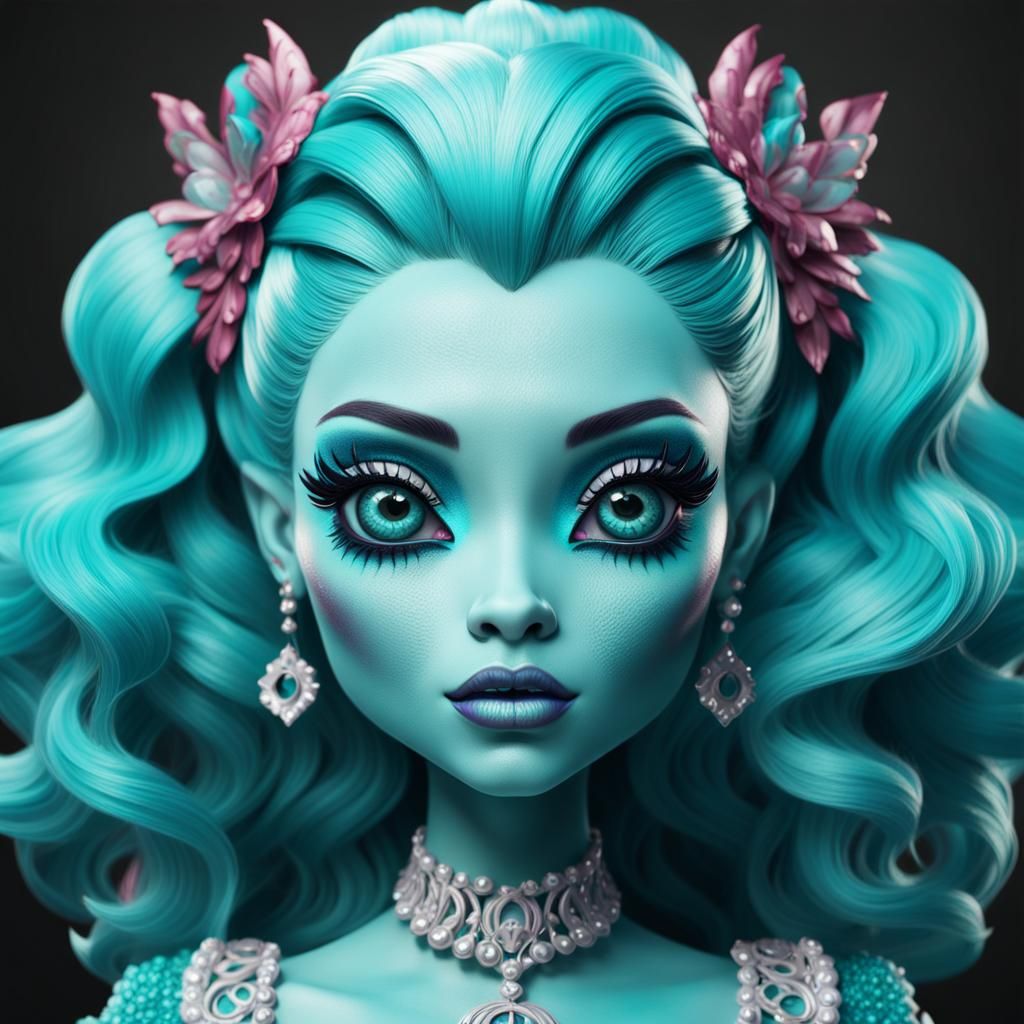 Lagoona Blue: Detailed Fantasy Concept Art