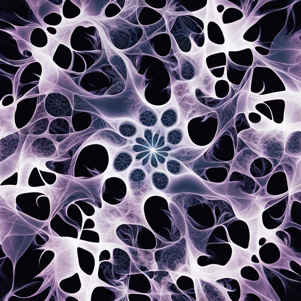 Cosmic Fractal Mystery Unfolds in Photogrammatic Drama