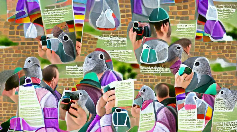 A Pocket Guide to Pigeon Watching by Rosemary Mosco