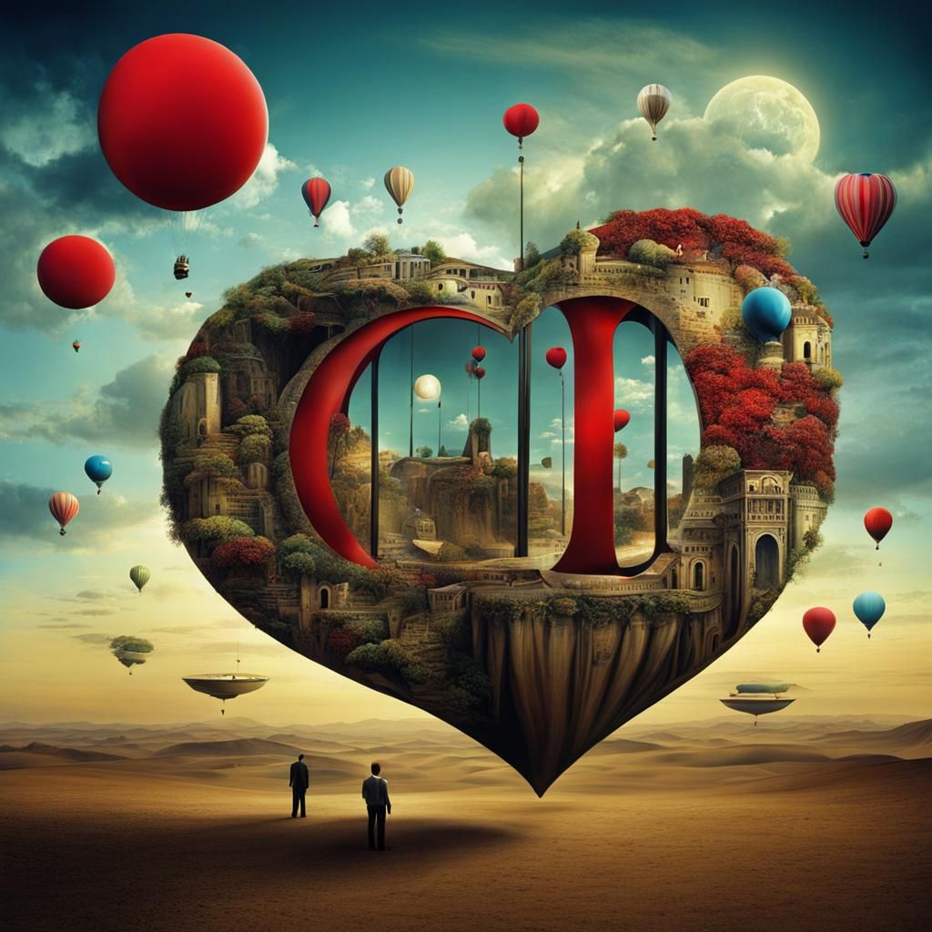 Surreal Interpretation of Love