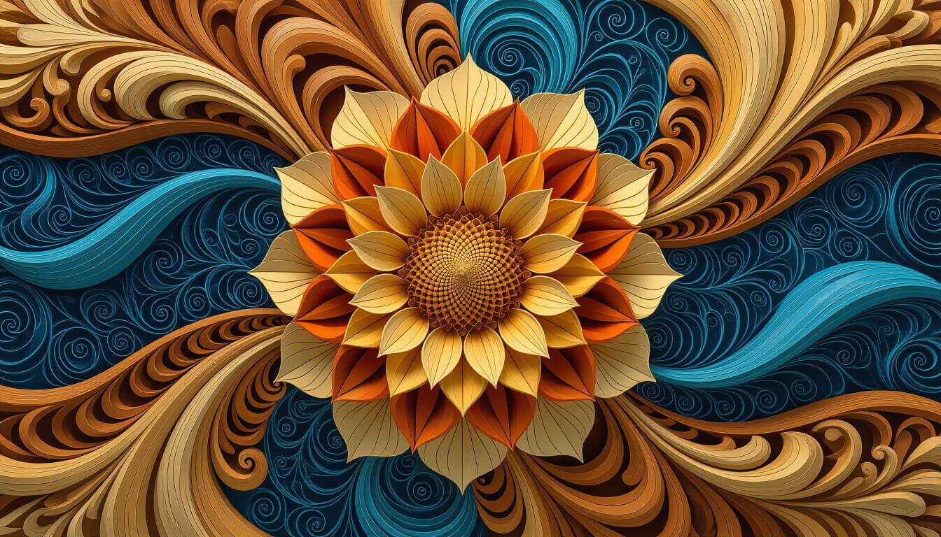 Hyperrealistic Vanitas with Summer Theme and Wood Textures