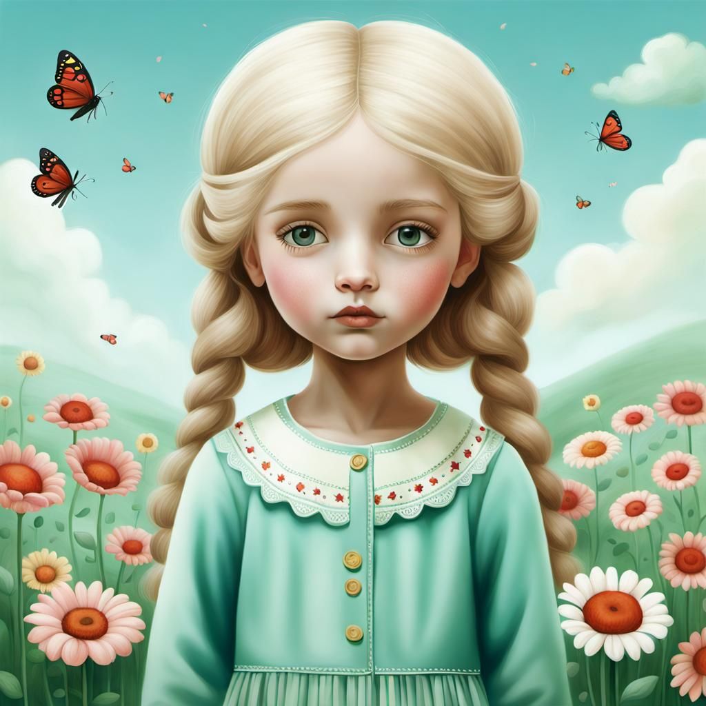 In the style of Nicoletta Ciccoli