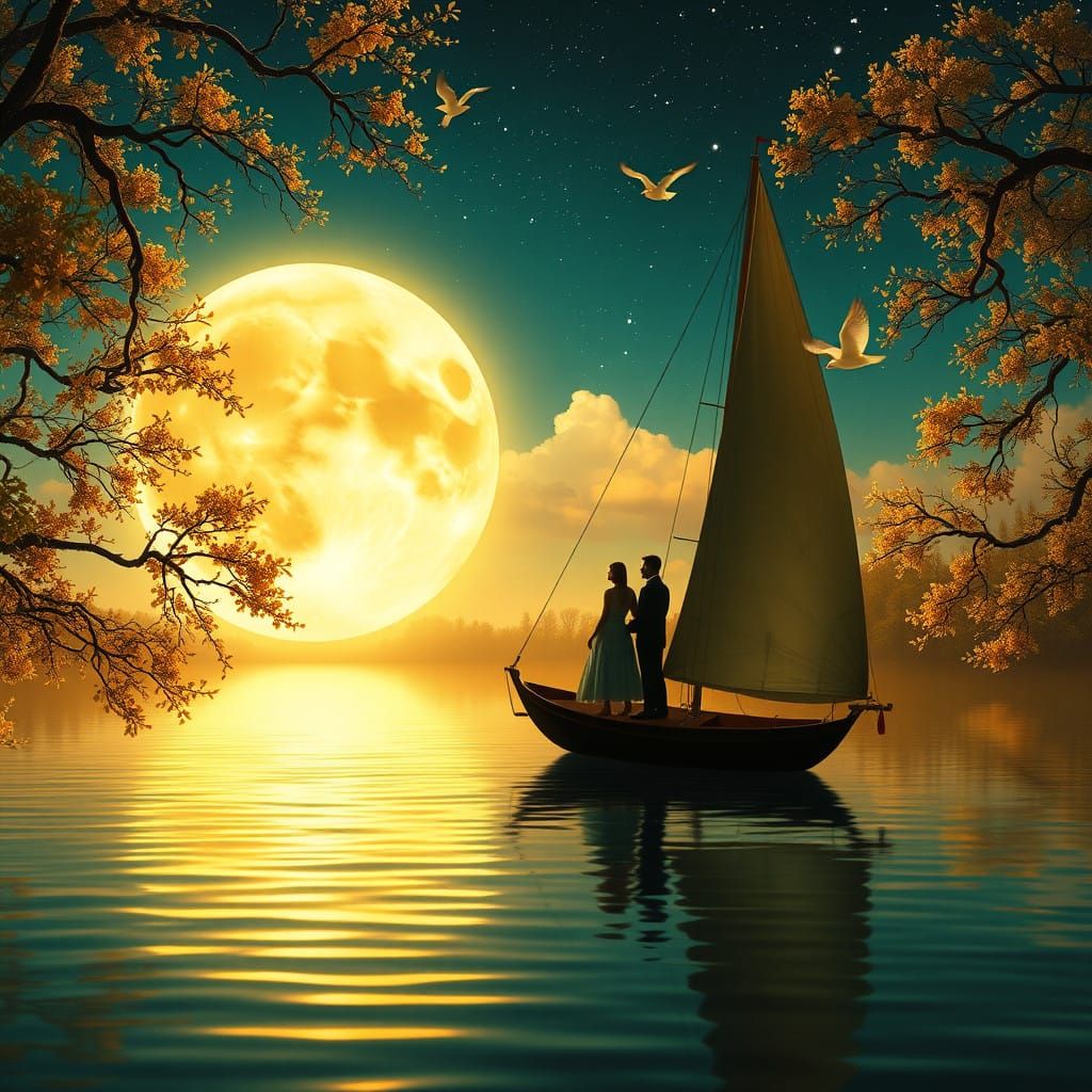 Romantic Moonlit Serenade