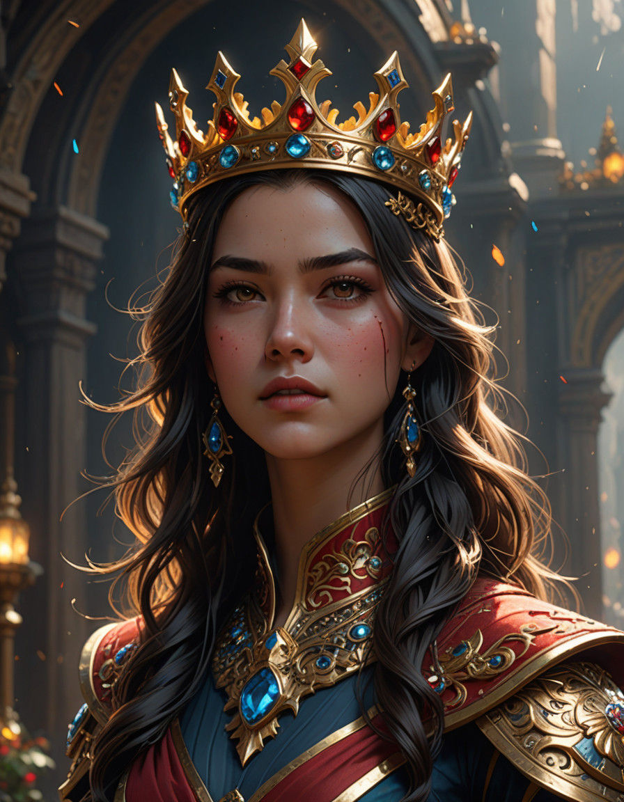 Royal Crown in Radiant Light