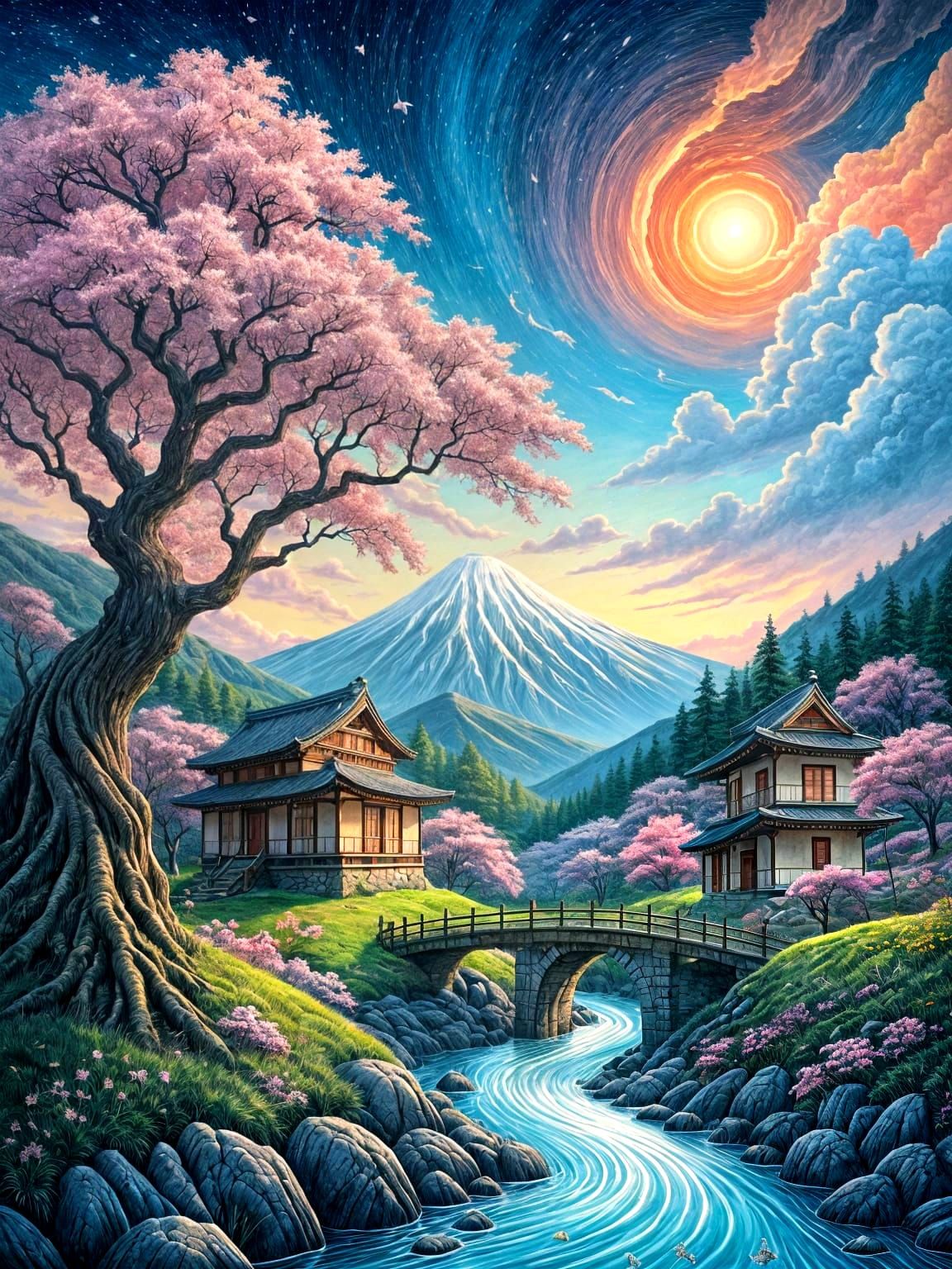 Japanese landscape