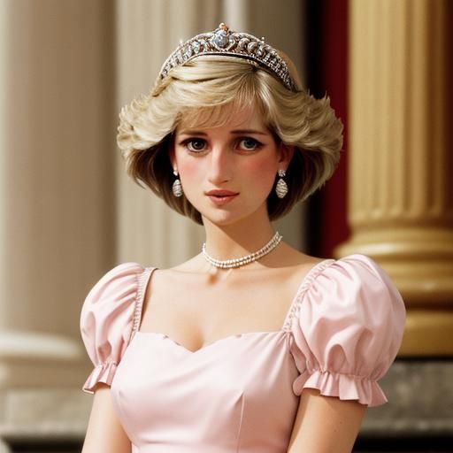 AI Generated Image of Princess Diana