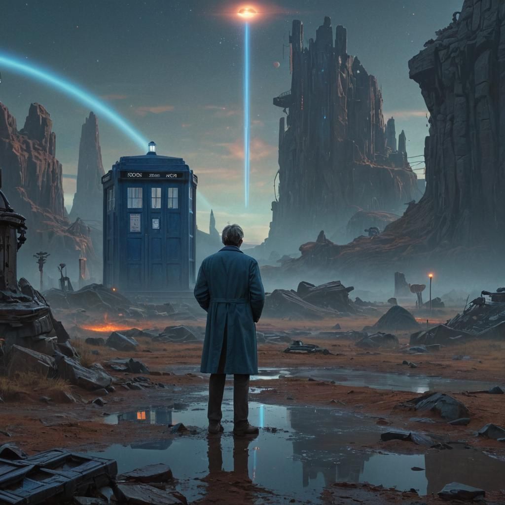 The Doctor in Mystical Alien City