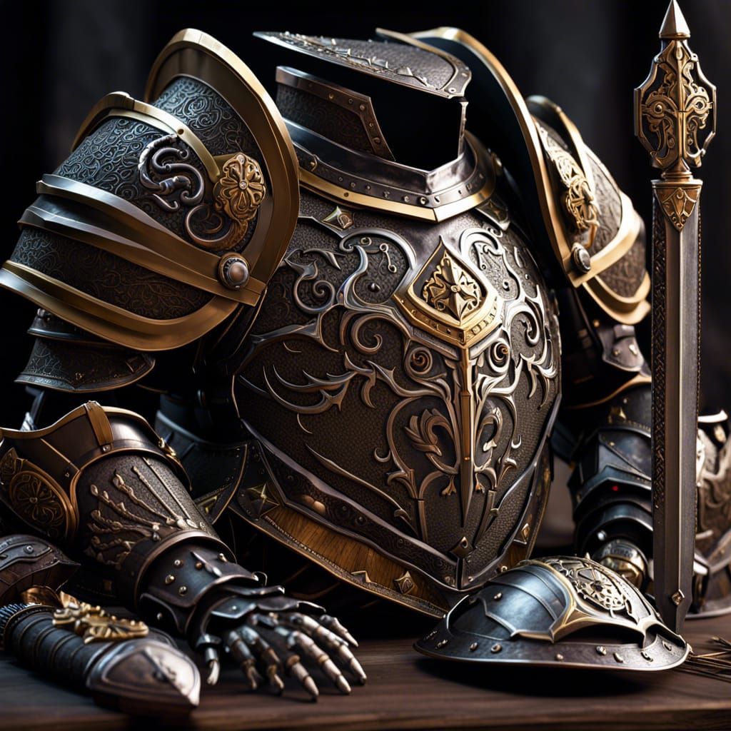 Fantasy Armor Game Asset in Unreal Engine 5