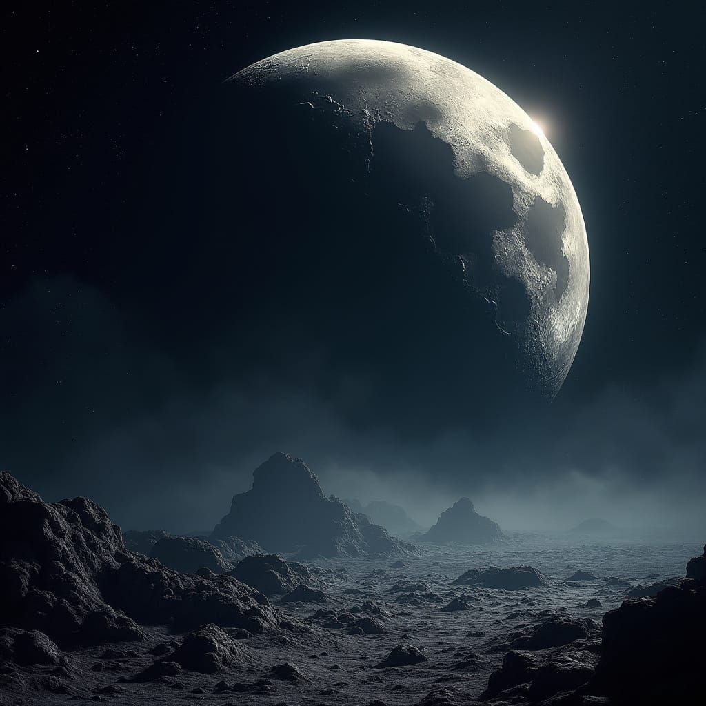 Dark Side of the Moon: Earthlight Illumination