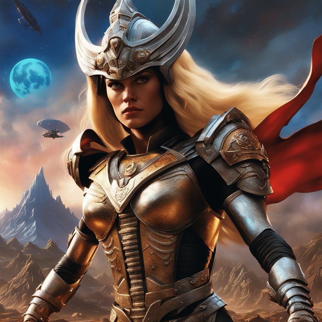 She-Ra in Epic Battle Scene