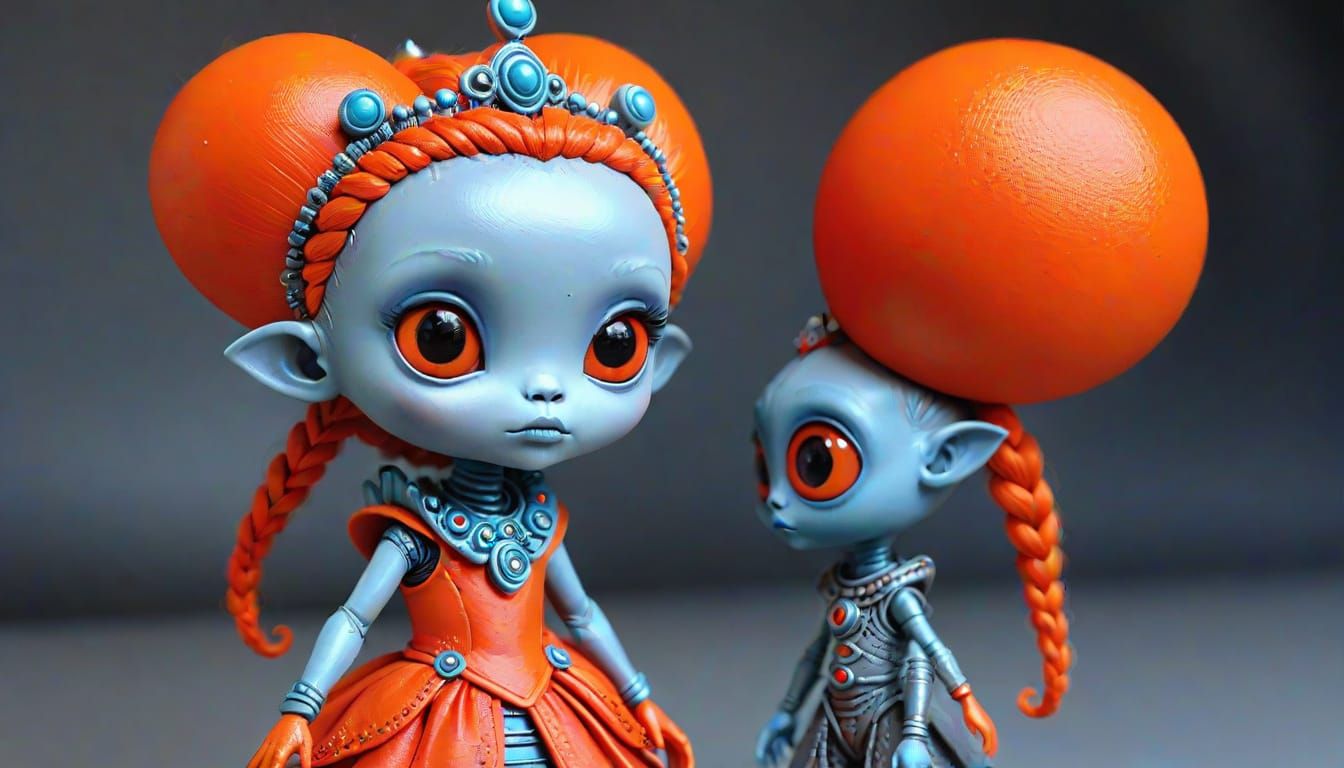 Pop Princess in Alien Craft World