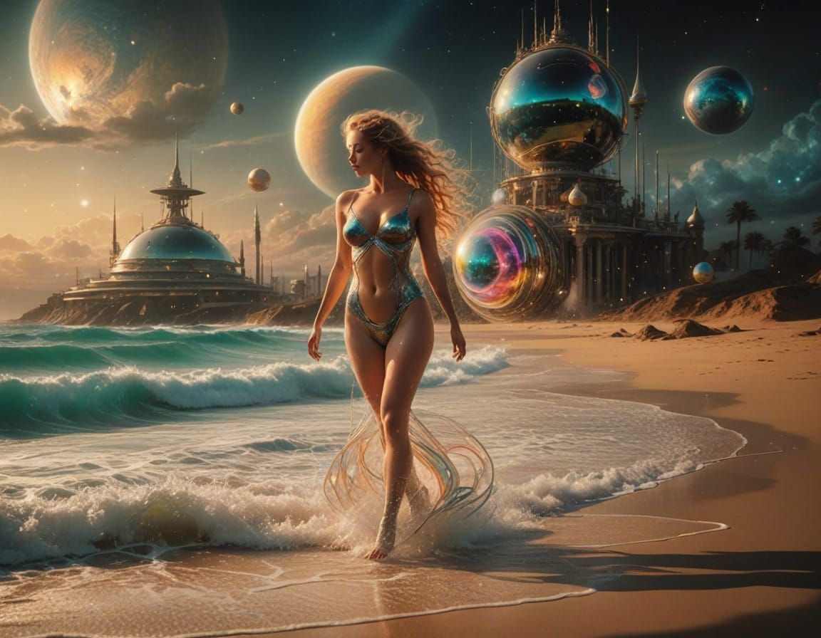 Tommy Danger and Ms Zing are falling into infinite curved sp...