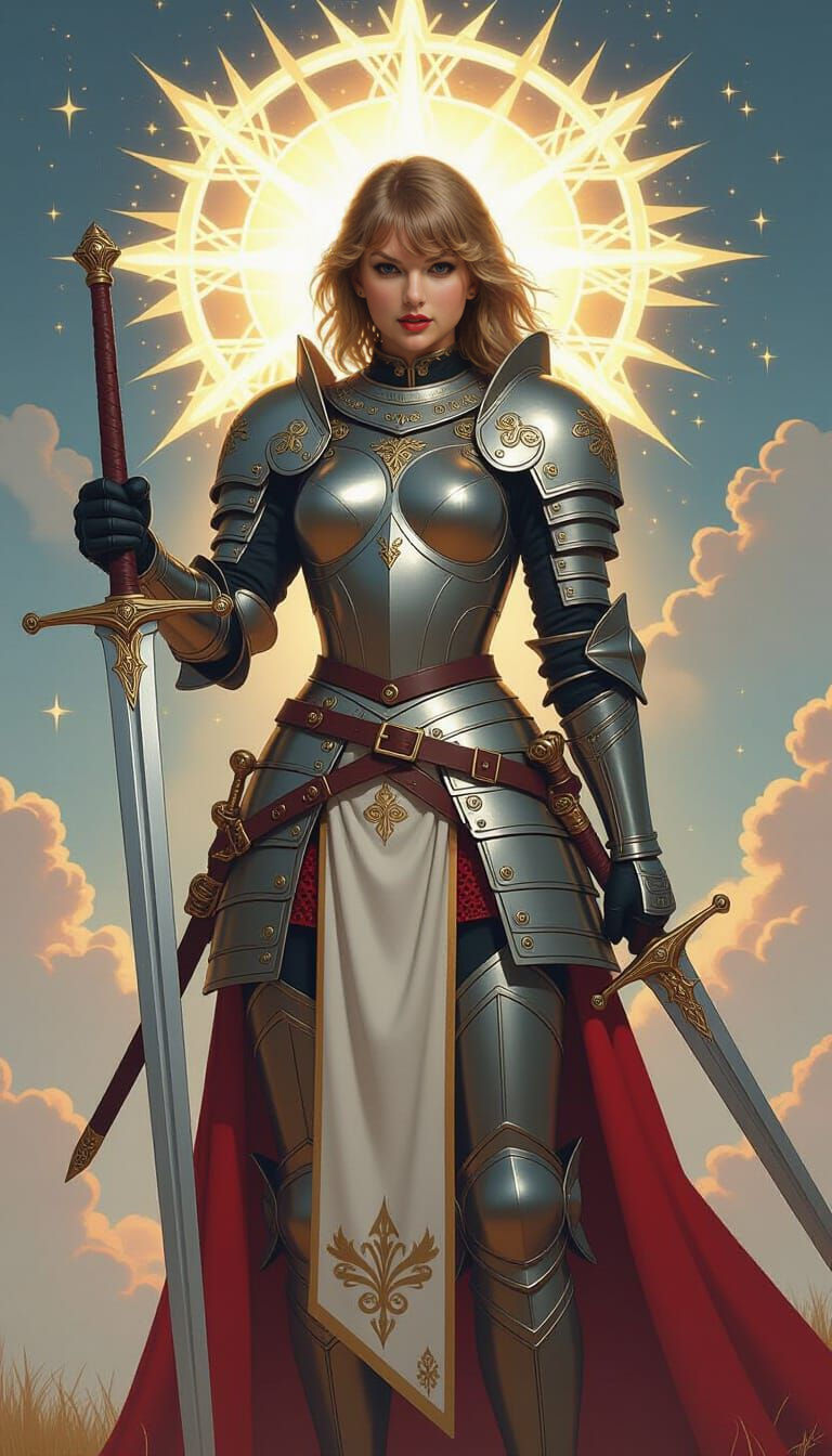 Taylor Swift as Warrior Michael Archangel