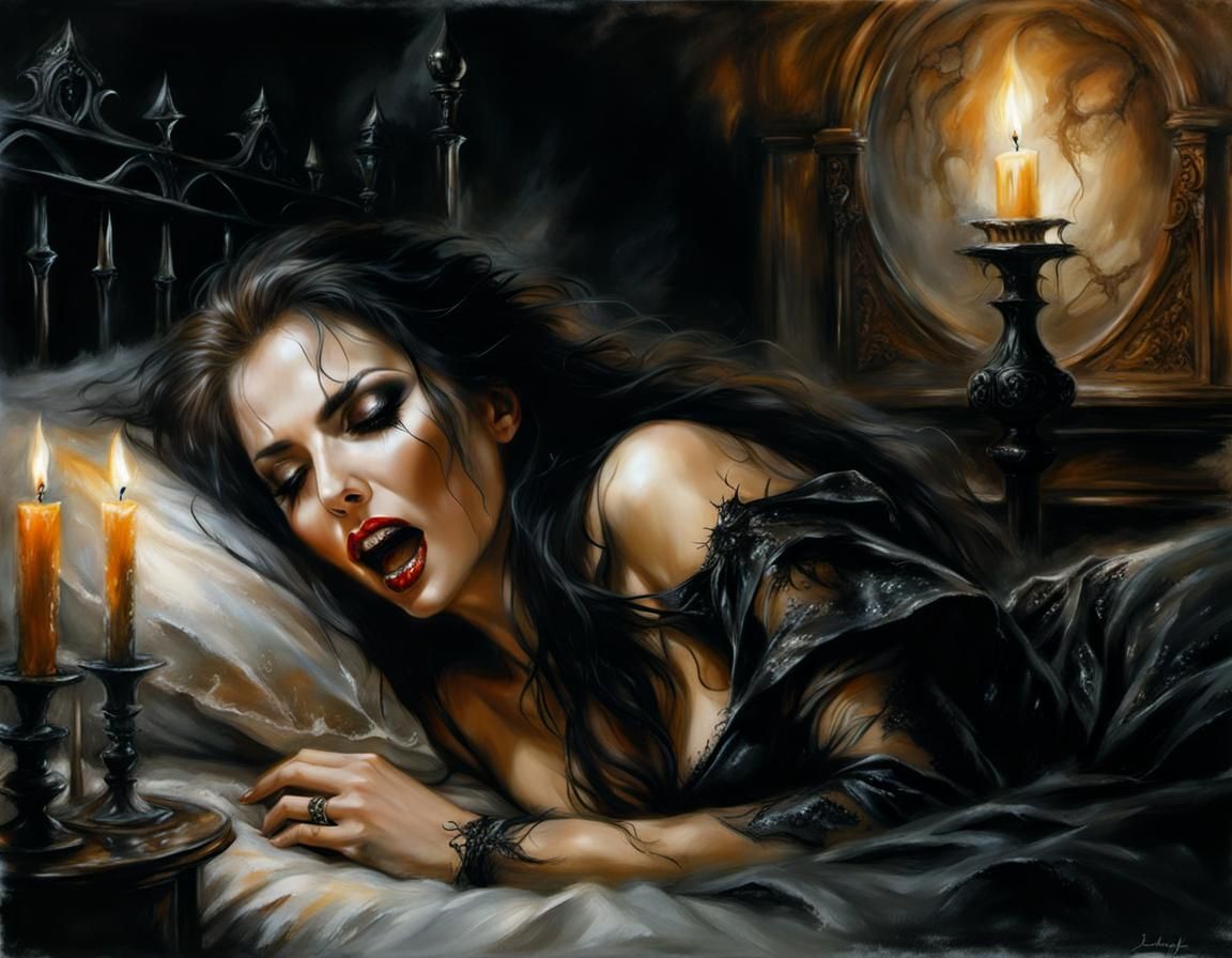 Screaming in terror (scene 5 of 5)