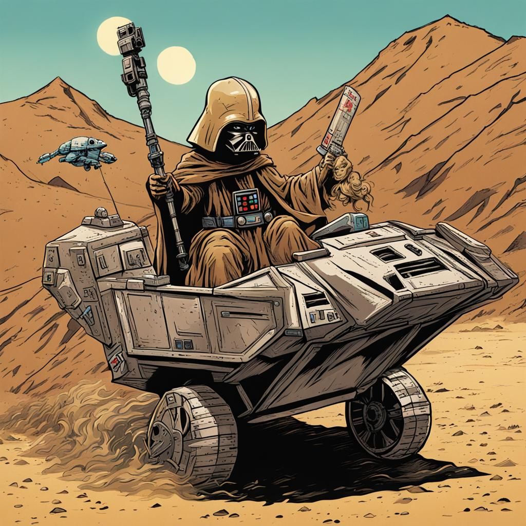 Marvel Comic Tusken Raider Puppet