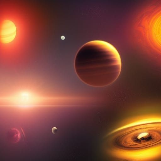 Planetary Eye: Hyperrealistic Space Art