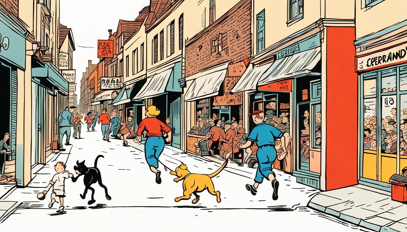 Inspired by Hergé