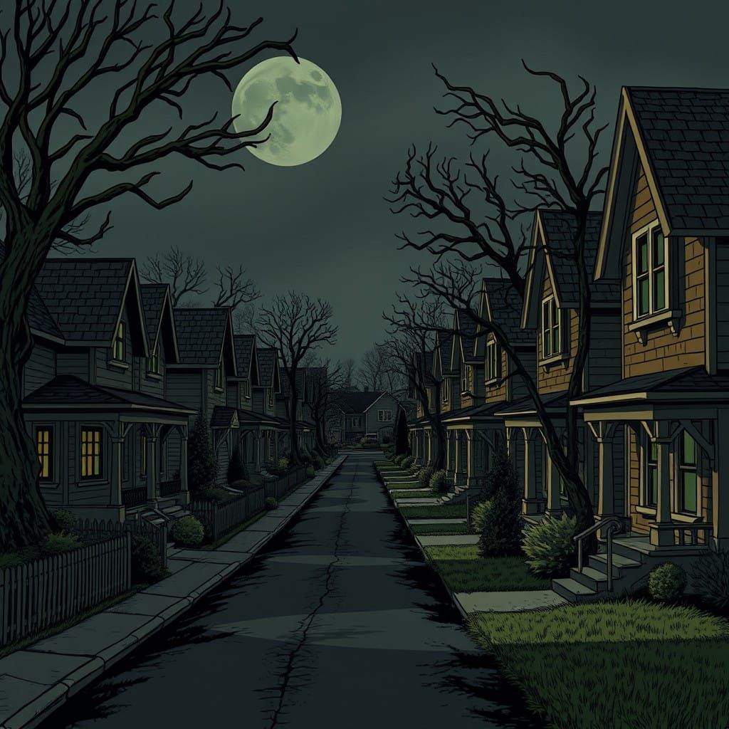Eldritch Suburban Nightmare: Dreamscape of Decay