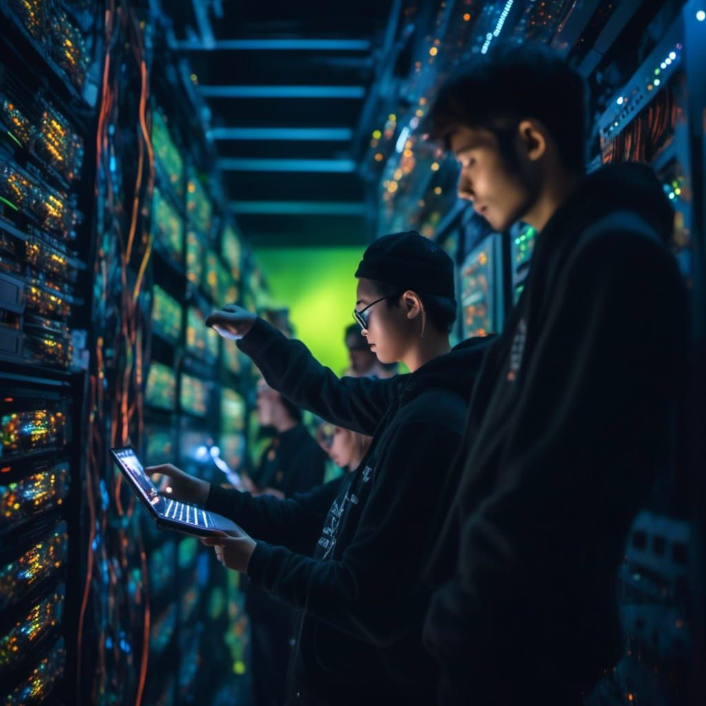 Hyperreal Server Colocation Inspection