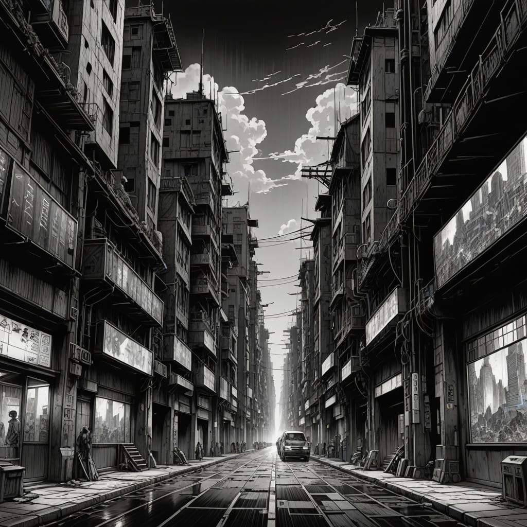 Split screen,  manga