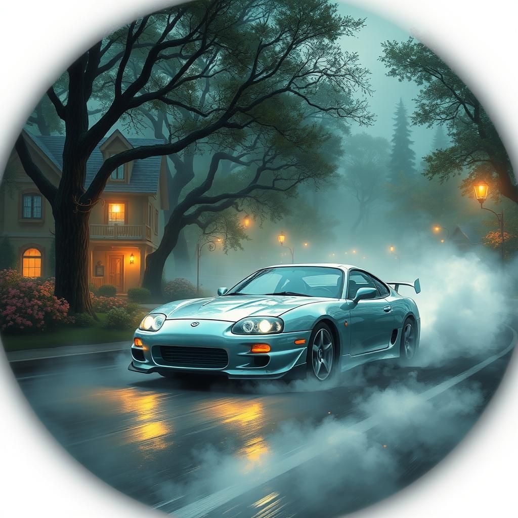 Suki Drives in Ethereal Fantasy Style