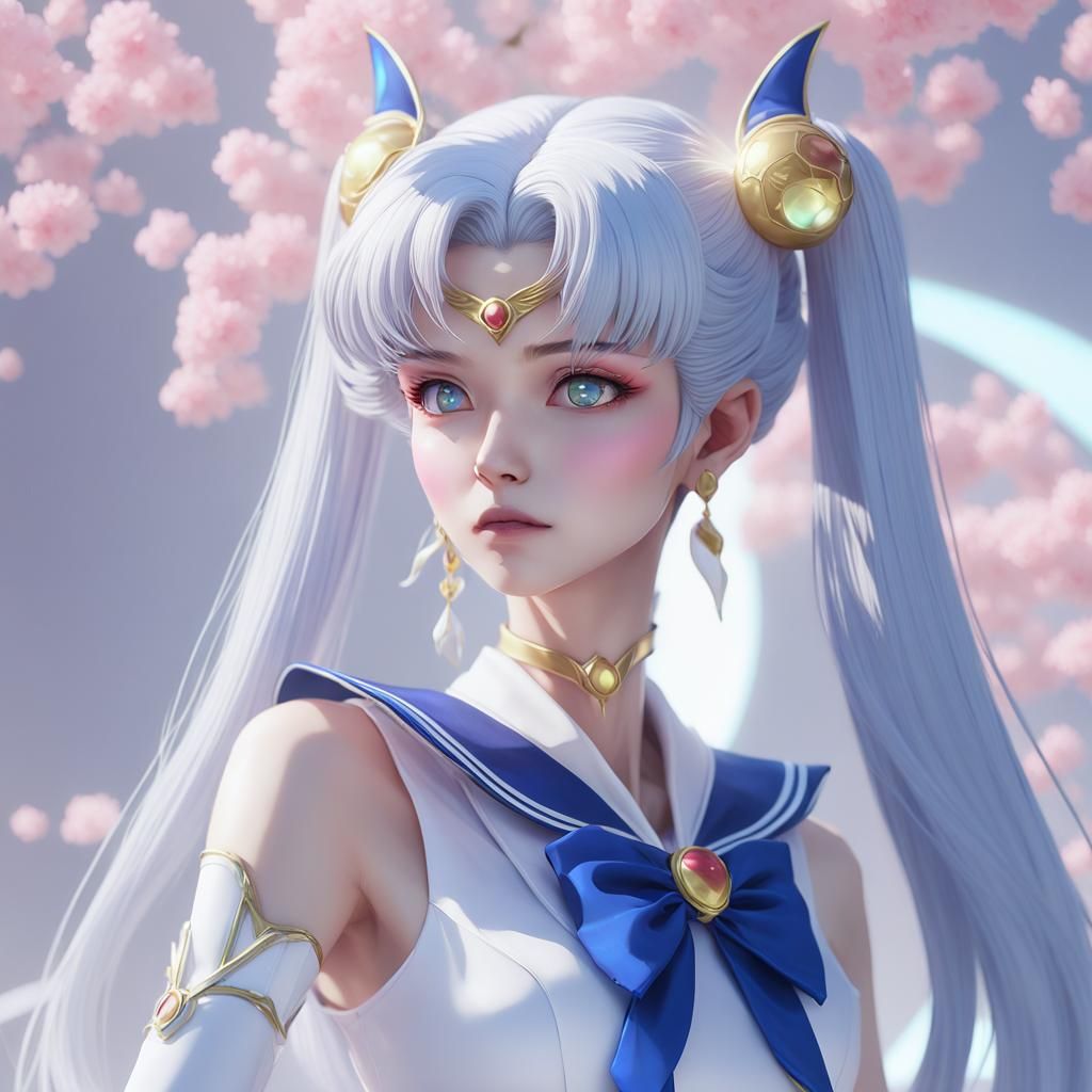 Alien Fantasy Sailor Moon, alien, fantasy, Sailor Moon-style, Naoko Takeuchi, beautiful,