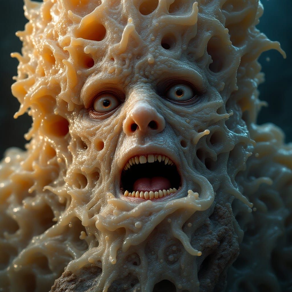 Biopunk Abomination in Dystopian Splendor